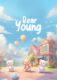 cute bear on tour