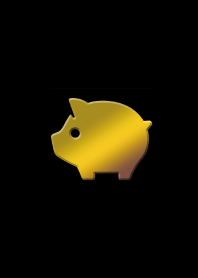 Golden pig..