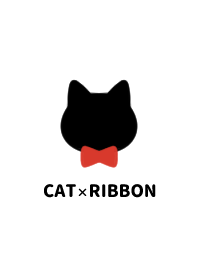 CAT with RIBBON COLLAR 01