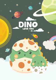 Dinosaur Space Green