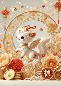 Wealth and Fortune (Lucky Qilin) 002