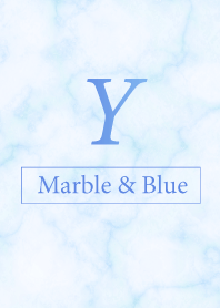 Y-Marble&Blue-Initial