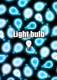 Light bulb -Blue-