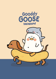 Gooddy Goose & Dachshund Cute