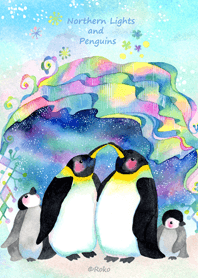 Northern Lights and Penguins
