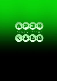 simple theme green and black2