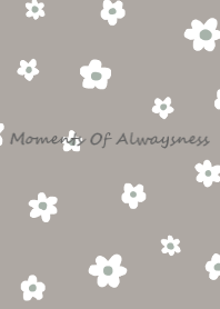 -flower- greige
