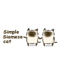 Simple Siamese cat Theme