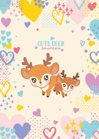 Deer Heart Kawaii