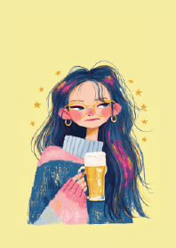 Stars And Beer Sparkles
