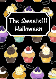 The sweets!!!Halloween(cupcake & candy)
