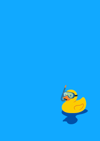 浮潛小鴨｜夏日藍#10