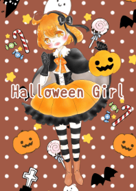 Halloween cute girl