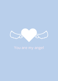simple love heart Theme angel small 15