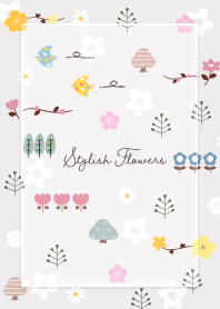 Greige plum and cherry blossoms 02_2