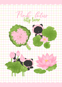 Pink lotus kitty lover