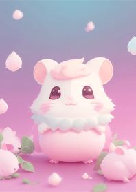 หนูแฮมสเตอร์ตัวอ้วนน่ารัก