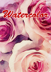 @watercolor Rose Theme