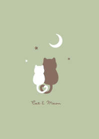 貓與月亮 : pistachio