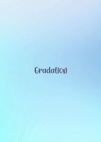 gradation - BLUE&WHITE