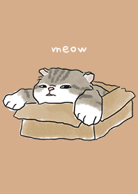 neko drawing1 / burly wood