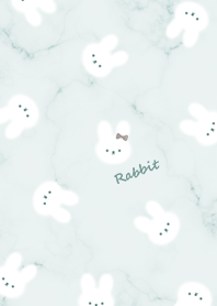 Fluffy Rabbit and Marble bluegreen06_2