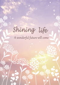 Happy with the sky and flowers15.