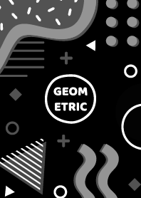 Material Geometric Black & White