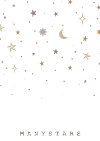MANY STARS-WHITE 6