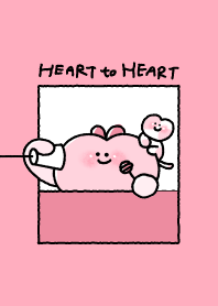 Heart to Heart : Pink heart