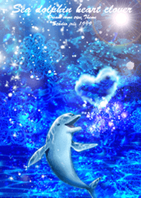 Sea Dolphin Heart Clover2