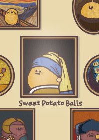 Unhappy Sweet Potato Balls16-Paintings!