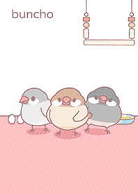 暖茶文鳥町 ( 暖茶菓主題 )
