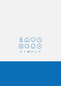 SIMPLE(white blue)V.1003b