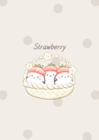 Shimaenaga and Strawberry -brown- dot 2