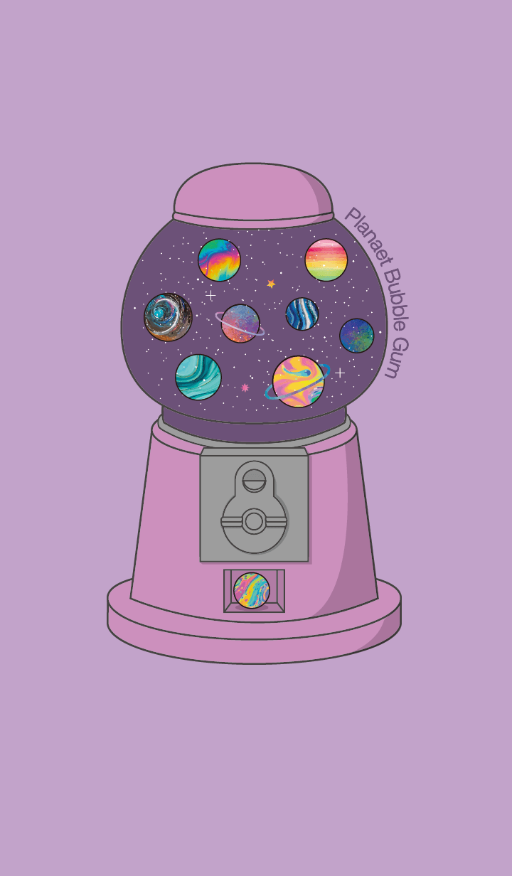 Planet bubble gum #2 +