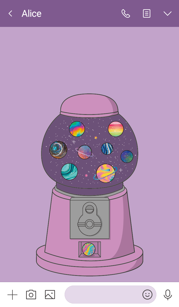 Planet bubble gum #2 +