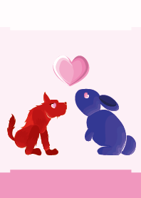 ekst Red(Dog)Love Blue(Rabbit)