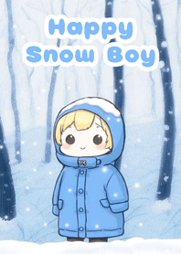 Happy Snow Boy