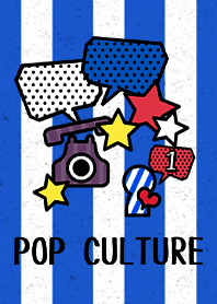 POP CULTUREs_blue