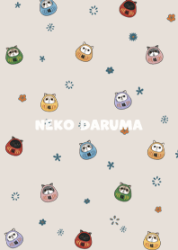daruma-neko / beige