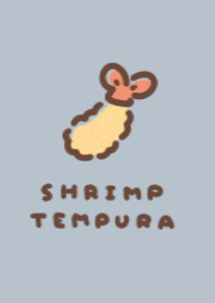 Shrimp Tempura /Beige Blue