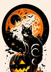 halloween cat 677aAc