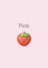 Puffy Strawberry 1 | Pink
