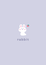 Rabbits2 Strawberry - purple