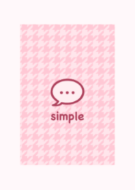 houndstooth theme.(pastel pink)