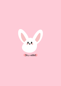 Shy rabbit