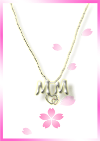 initial M&M(cherry blossoms)