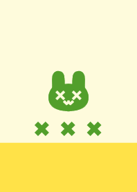 funny rabbit.(yellow20)