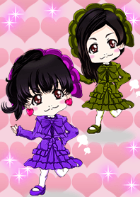 Harajuku Gothic dress from a girl ale.